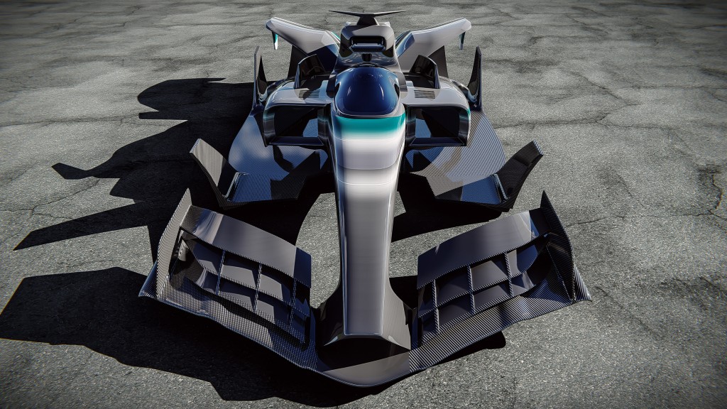 Mercedes Formula 1 - Aero concept racer preview image 1